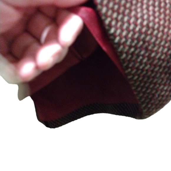 Vintage Ice Cube by Michael Wool (70%) Blend 2 Piece Blazer & Skirt Suit Size 10 - Picture 9 of 16